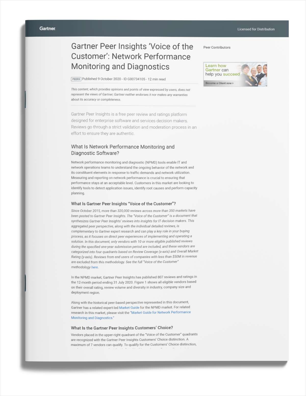 network performance monitoring and diagnostics