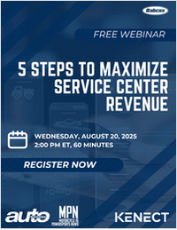 5 Steps to Maximize Service Center Revenue