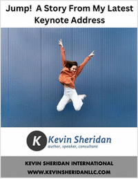 Jump! A Story From My Latest Keynote Address
