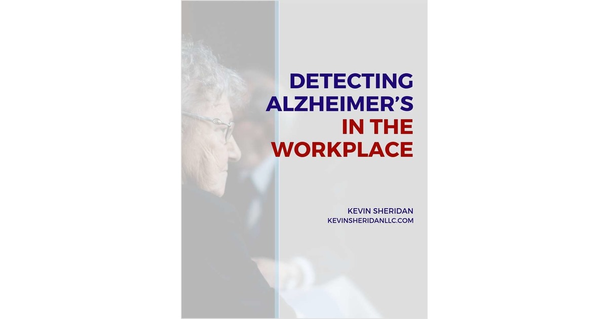 Detecting Alzheimer's in the Workplace