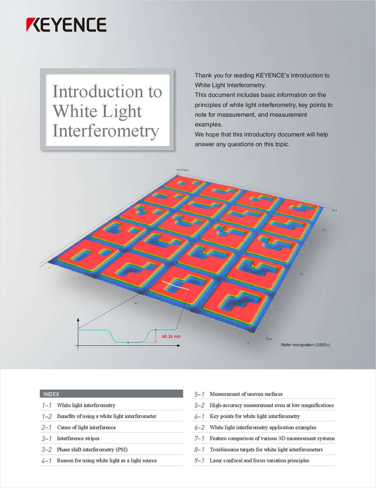 Introduction to White Light Interferometry