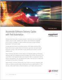 Accelerate Software Delivery Cycles with Test Automation