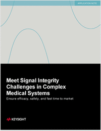 Signal Integrity in Complex Medical Systems