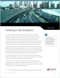 Achieving C-V2X Compliance