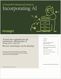 A Nonprofit Professional's Guide to Incorporating AI