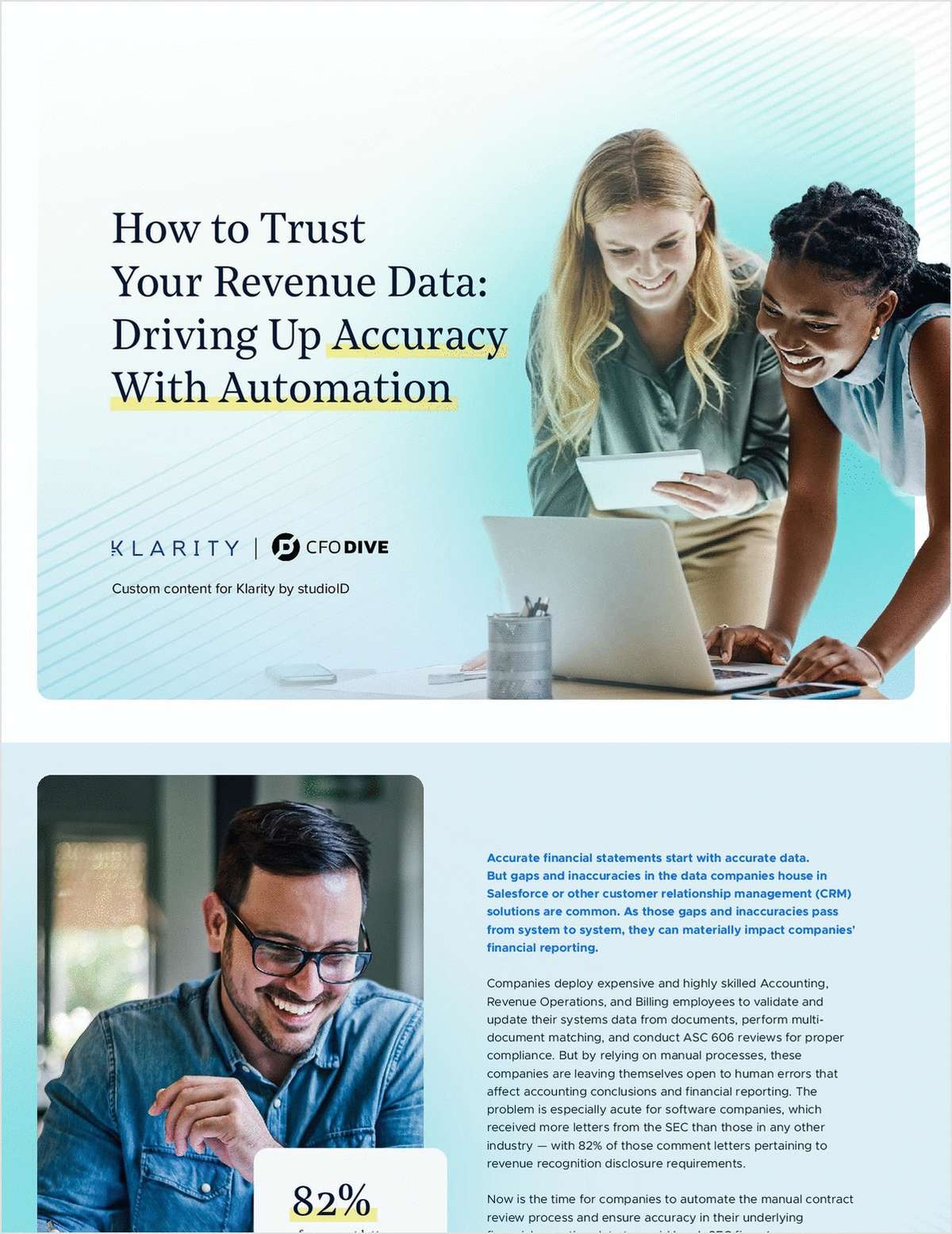 How to Trust Your Revenue Data:   Driving Up Accuracy With Automation
