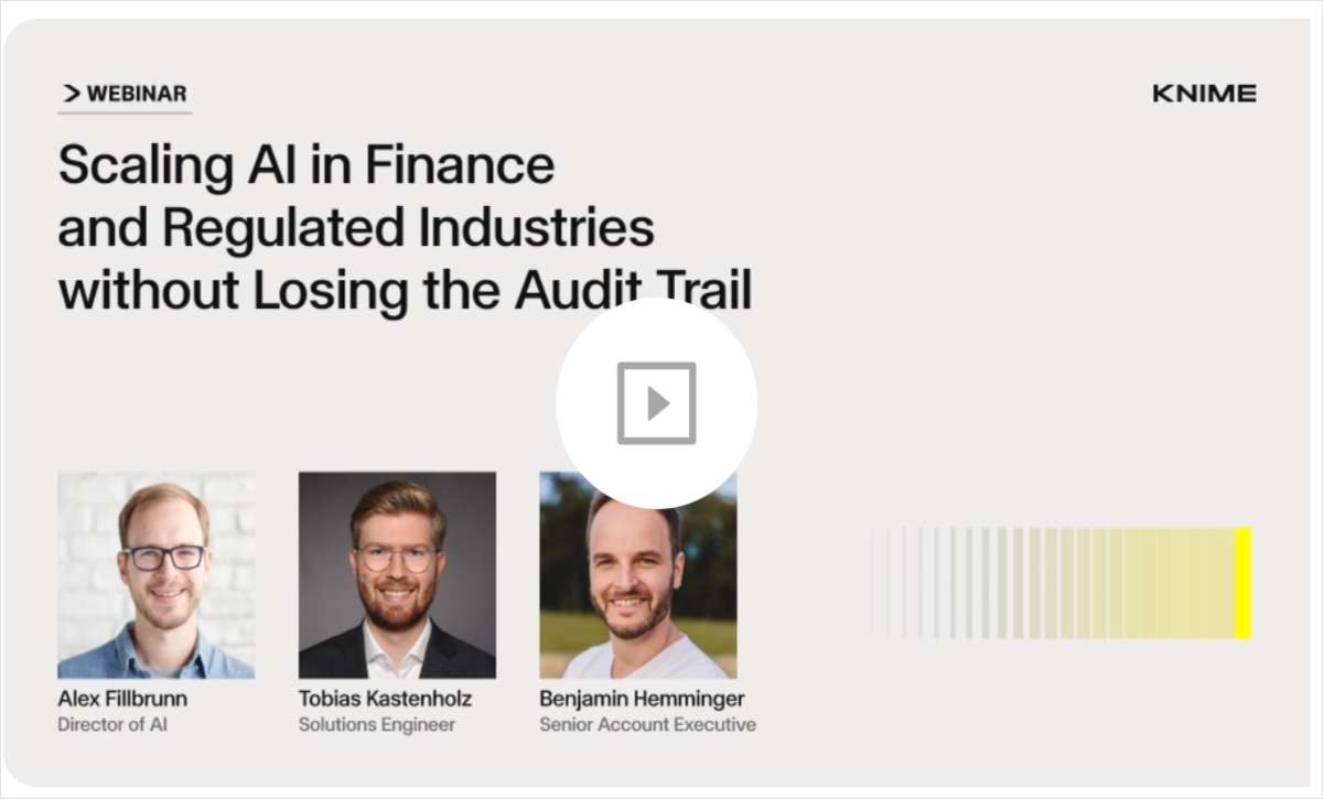 Scaling AI in Finance and Regulated Industries without Losing the Audit ...