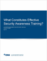 What Constitutes Effective Security Awareness Training?