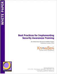 Best Practices for Implementing Security Awareness Training