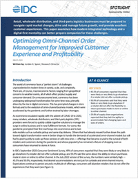 Optimizing Omni Channel Order Management for Improved Customer  Experience and Profitability