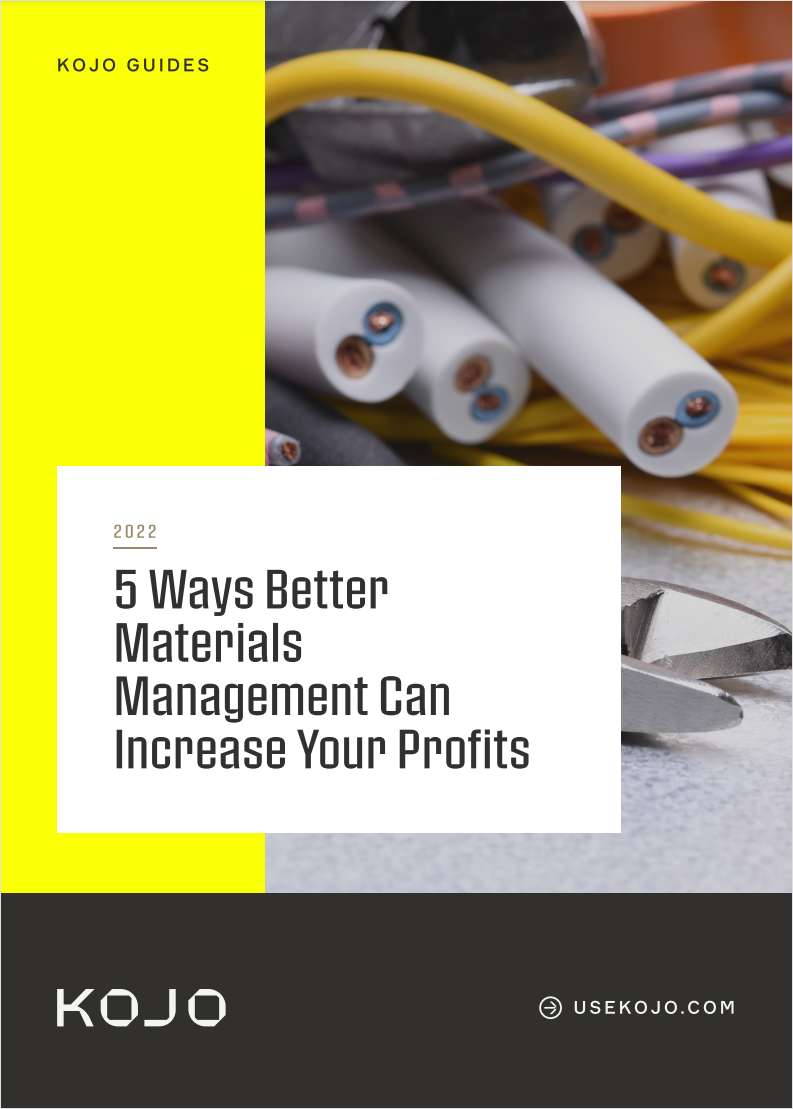 5 Ways Better Materials Management Can Increase Your Profits