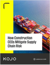 How Construction CEOs Mitigate Supply Chain Risk