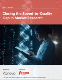 Closing the Speed-to-Quality Gap in Market Research