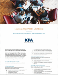 Risk Management Checklist: Are You Helping Clients Navigate Their Critical Areas of Risk?