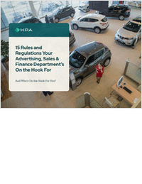 15 Regulations Every Dealership Must Know - And Own