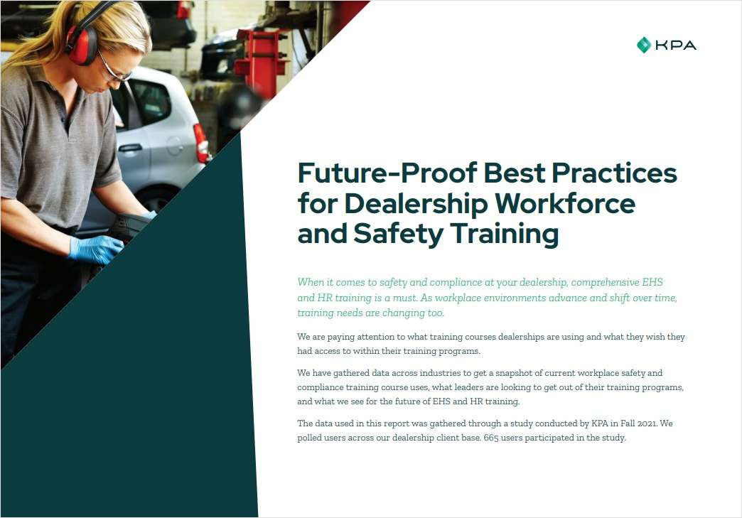 Is Your Dealership's Training Program Ready for What's Next?