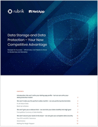 Data Storage and Protection -- Your New Competitive Advantage