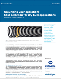 Grounding Your Operation: Hose Selection for Dry Bulk Applications