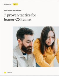 More output, less overhead: 7 proven tactics for leaner CX teams