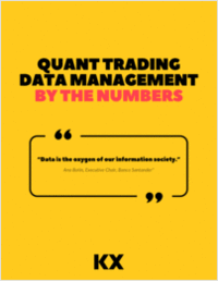 Quant Trading Data Management By the Numbers