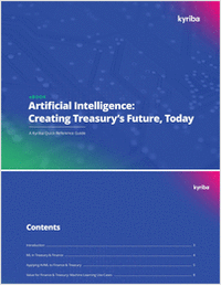 Artificial Intelligence: Creating Treasury's Future, Today