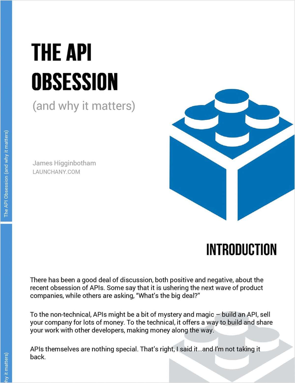 The API Obsession