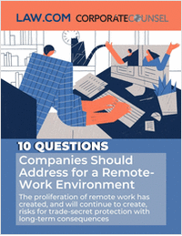 10 Questions Companies Should Address for a Remote-Work Environment