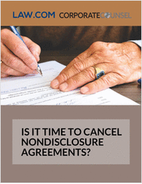 Is It Time to Cancel Nondisclosure Agreements?