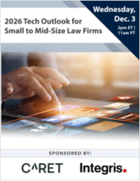 2026 Tech Outlook for Small to Mid-Size Law Firms