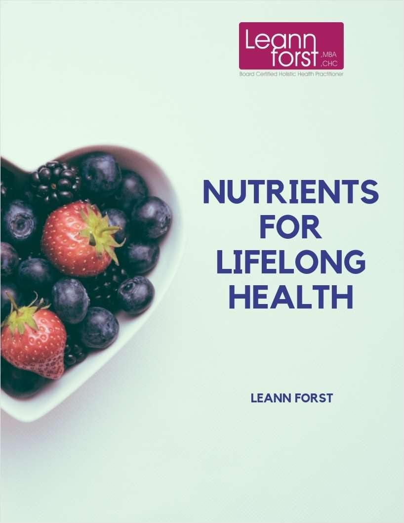 Nutrients for Lifelong Health