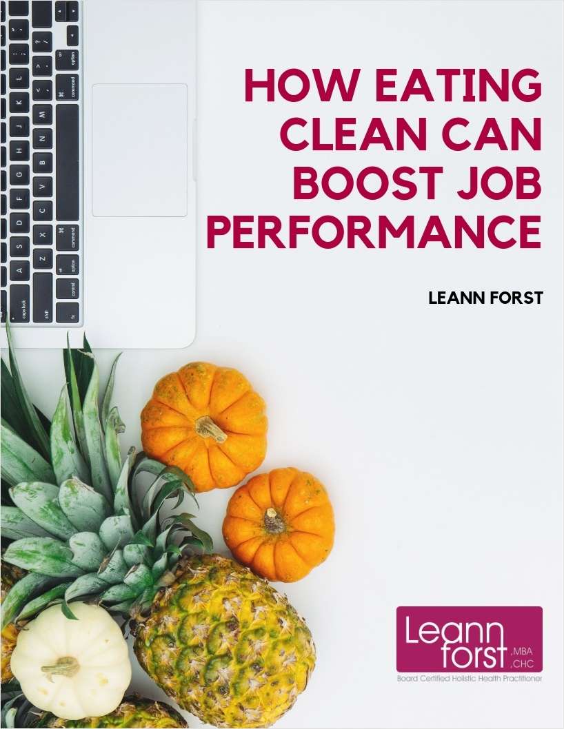 How Eating Clean Can Boost Job Performance
