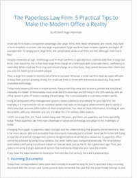 The Paperless Law Firm: 5 Practical Tips to Make the Modern Office a Reality