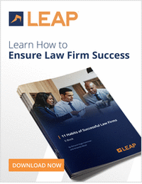 11 Habits of Successful Law Firms