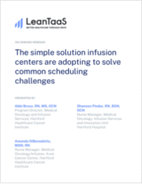 The Simple Solution Infusion Centers are Adopting to Solve Common Scheduling Challenges