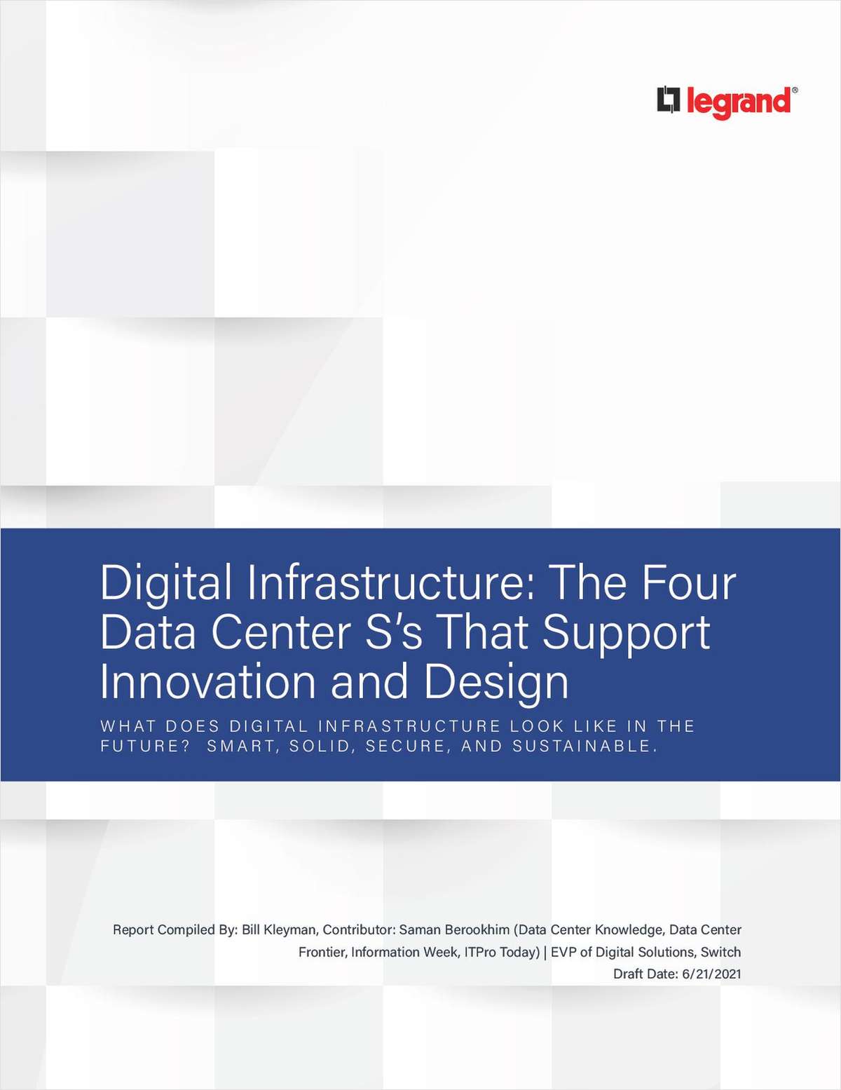 Digital Infrastructure: The Four Data Center S's That Support Innovation and Design