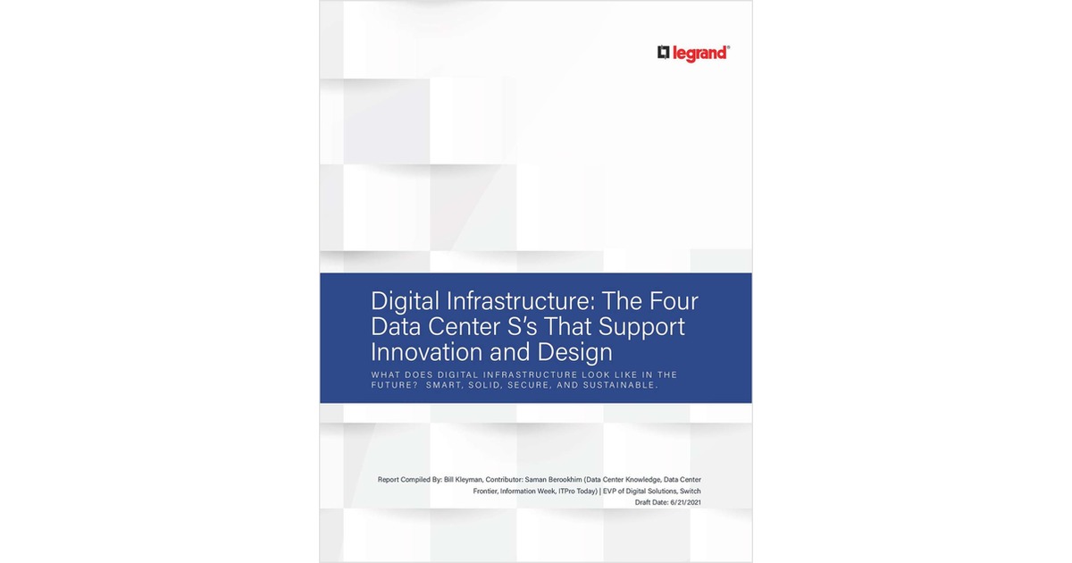 Digital Infrastructure The Four Data Center S's That Support
