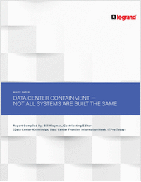 Data Center Containment - Not All Systems Are Built The Same