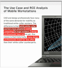 The Use Case and ROI Analysis of Mobile Workstations