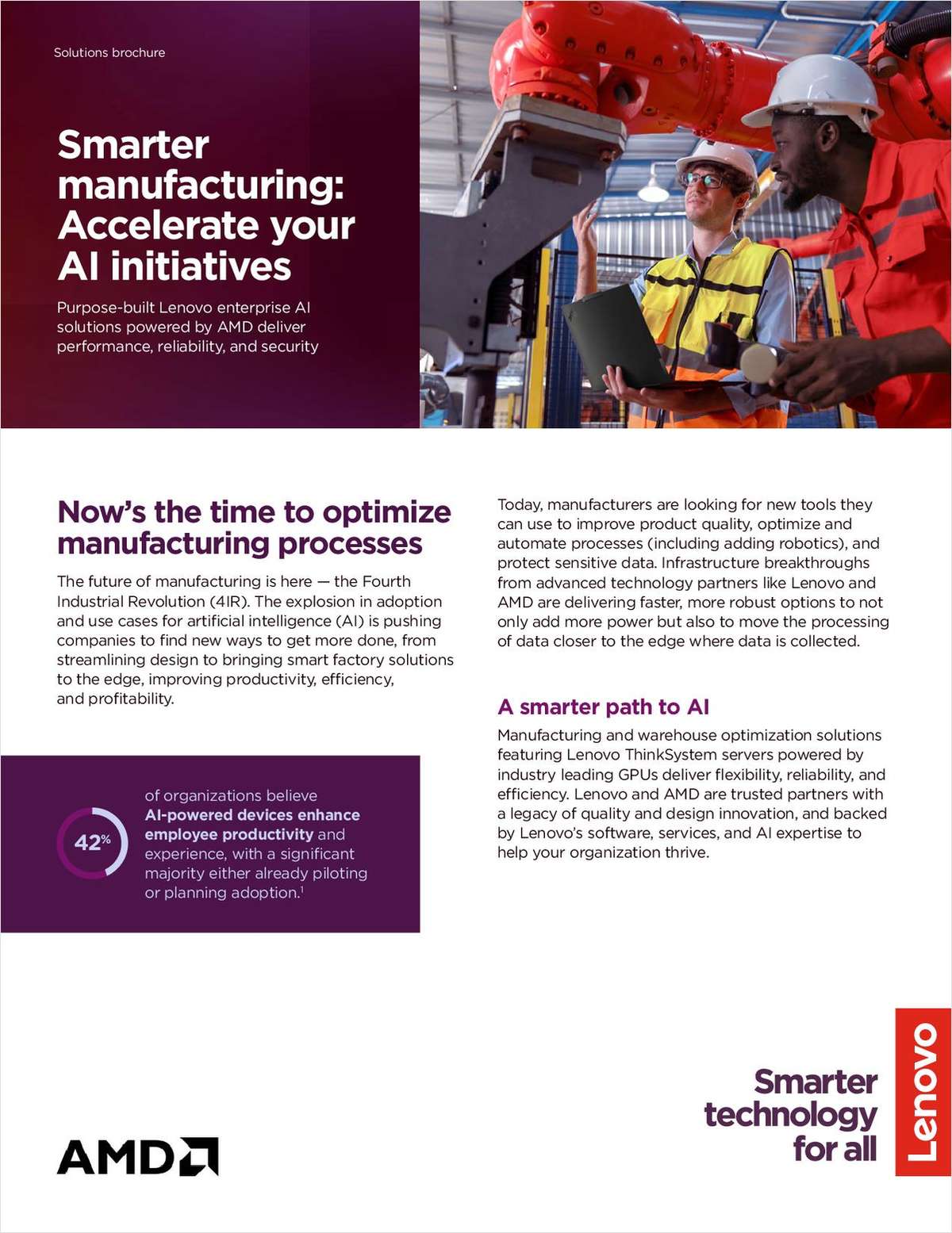 Smarter manufacturing: Accelerate your AI initiatives