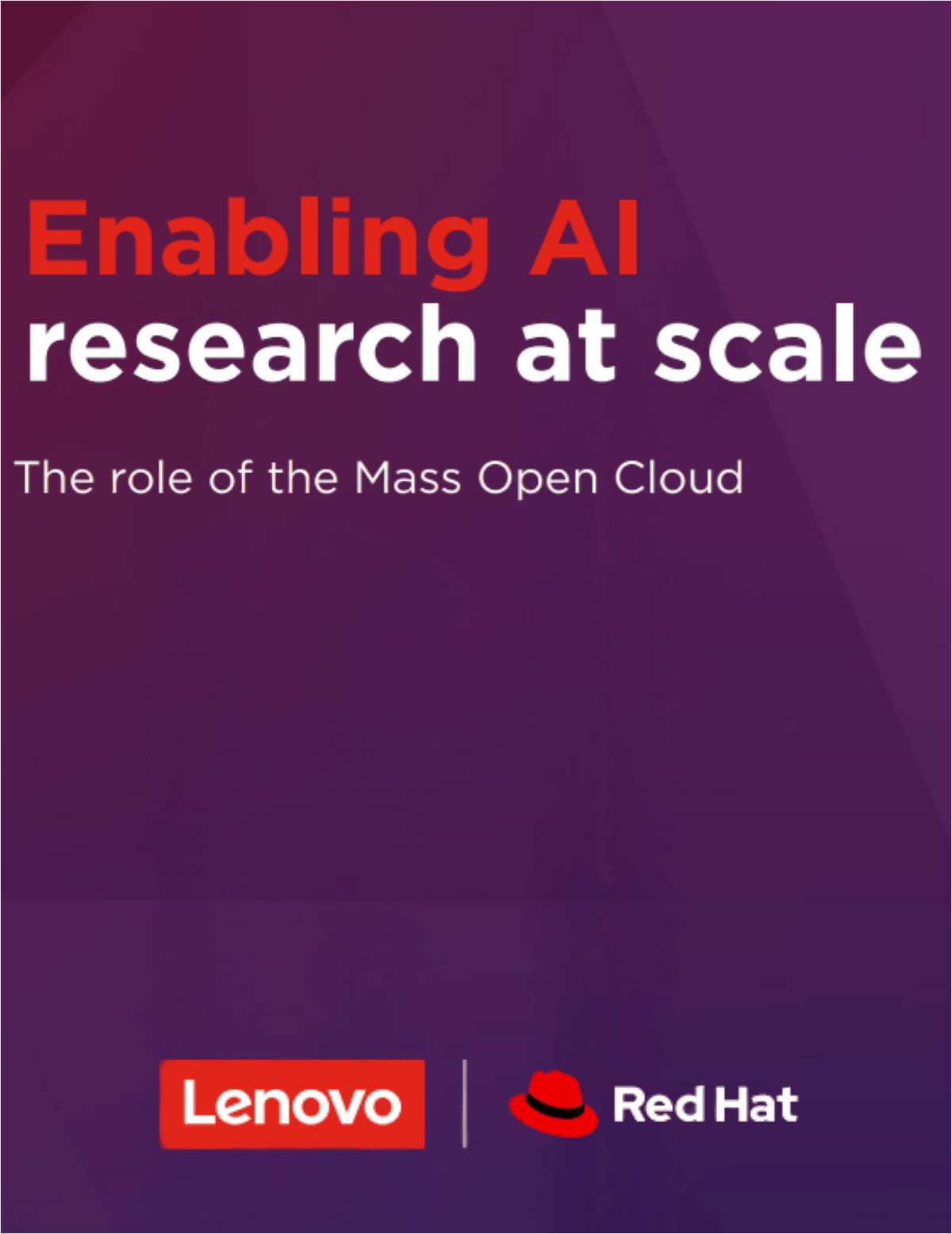 Enabling AI Research at Scale