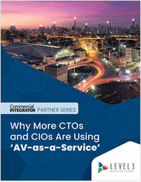 Why More CTOs And CIOs Are Using 'AV-as-a-Service' to Manage Their Office Technology