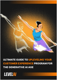 Ultimate Guide for Upleveling your Customer Experience Program for the Generative AI Age