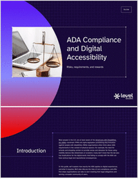ADA Compliance and Digital Accessibility Risks, requirements, and rewards