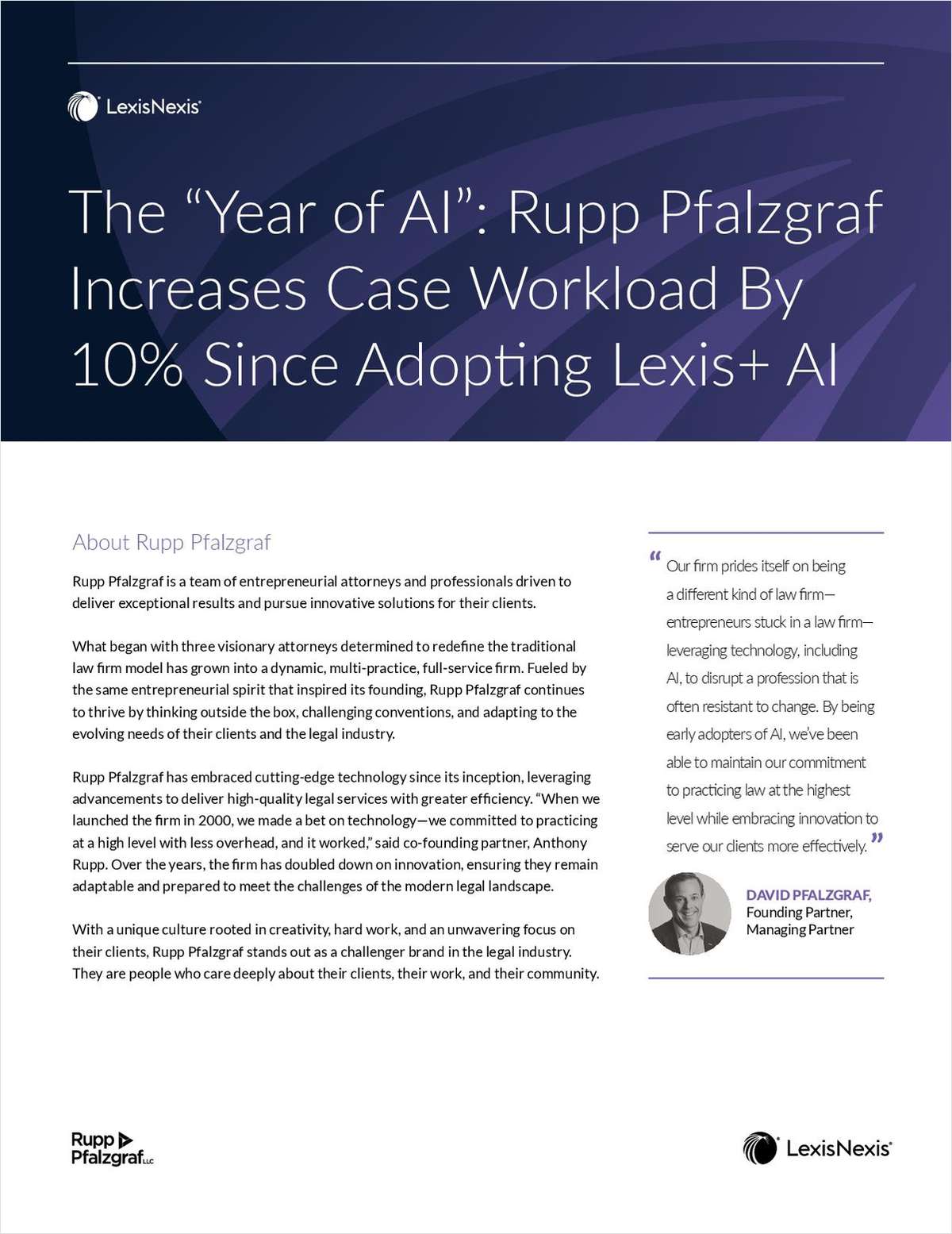 The 'Year of AI': How Rupp Pfalzgraf Increased Case Workload By 10%