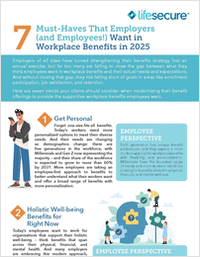 7 Must-Haves That Employers (and Employees!) Want in Workplace Benefits in 2025
