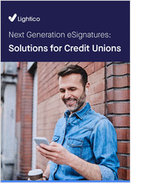 eGuide: Next-Generation eSignatures Solutions for Credit Unions