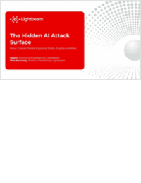 The Hidden AI Attack Surface: How GenAI Tools Expand Data Exposure Risk