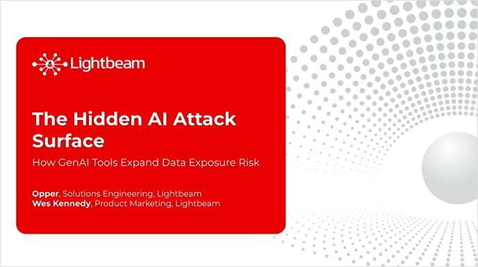 The Hidden AI Attack Surface: How GenAI Tools Expand Data Exposure Risk