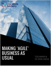 Making 'Agile' Business as Usual