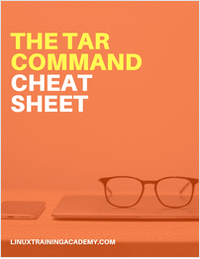 The Tar Command Cheat Sheet